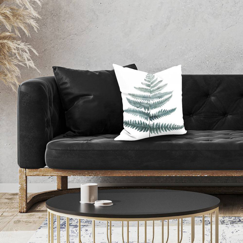 Fern - 18"x18" Throw pillow cover - Poly twill - Print on demand