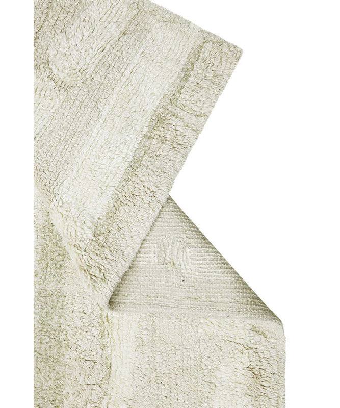 Hand Tufted Floral Area Rug in Natural/Ivory/Olive