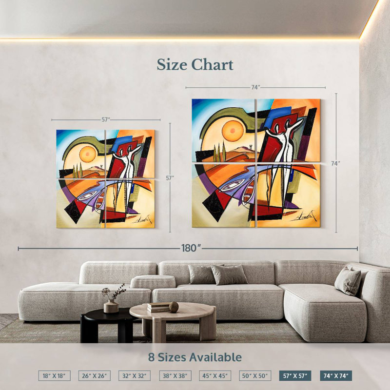 Avery Tuscan Tableau, 57'' H x 57'' W
