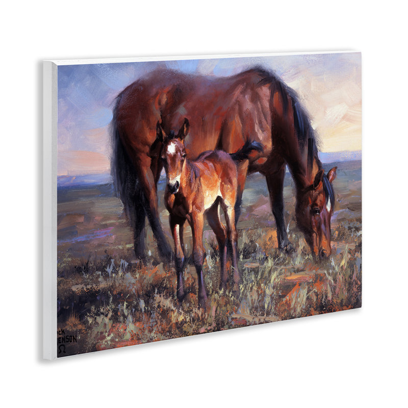 «Mother Mother & Foal Landscape», art mural par Jack Sorenson