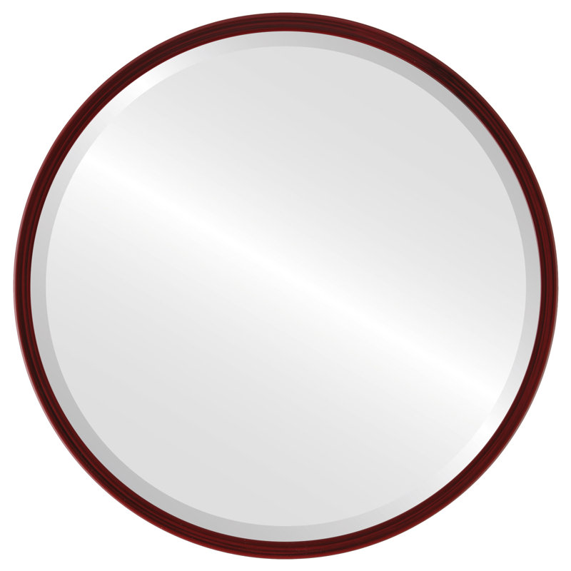 Miroir d'appoint Campblin, Cerise noir, H 31,12 po x l 31,12 po
