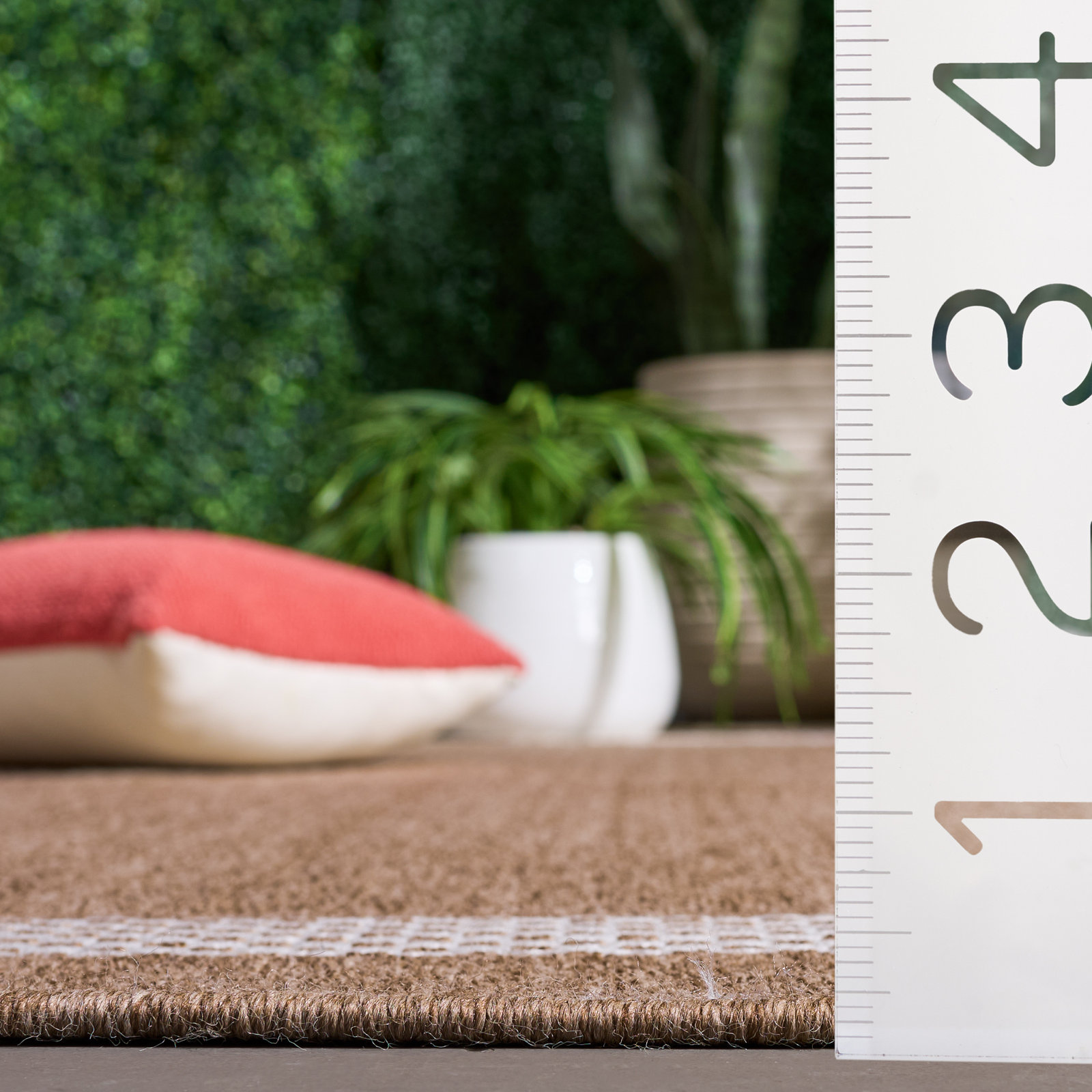 Geometric Outdoor Rug, Rectangle 9'2" x 12'