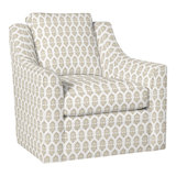 American Bungalow Nicholas Barrel Back Swivel Chair