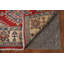 Tapis oriental géométrique rouge Kazak 5