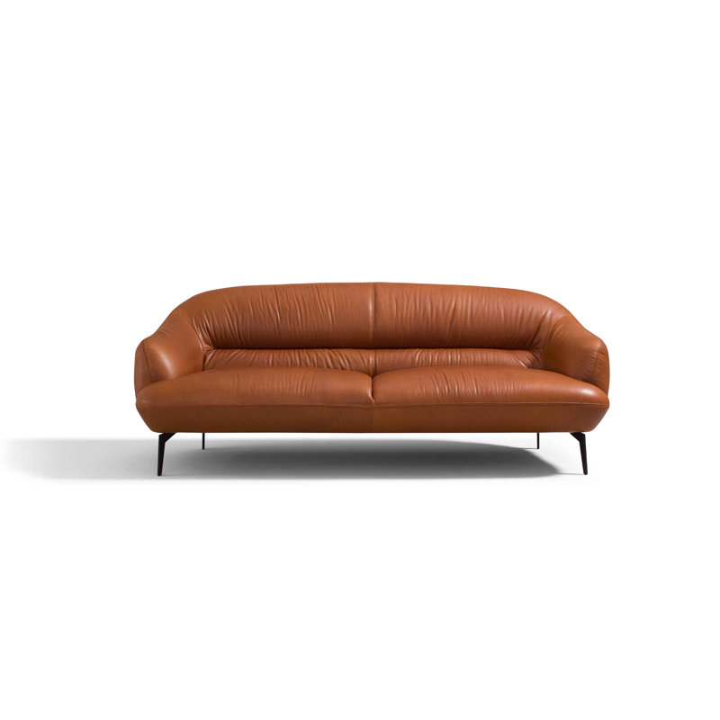 Leonia Cognac Leather Sofa