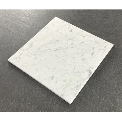 12" x 12" Bianco Gioia Polished Wall and Floor Tile