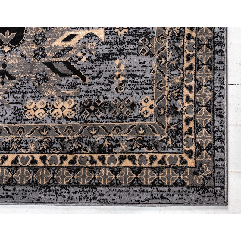 Adonnis Southwestern Indoor Rug, Rectangle 9'10" x 13'