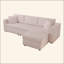 Canapé 106,3 po pour 3 personnes. Assorti au repose-pieds de 30,7 po avec relevage hydraulique. Confortable et élégant. Pour la chambre à coucher