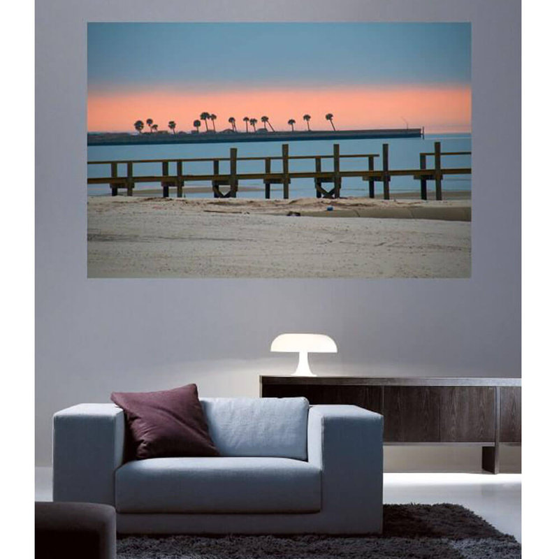 Décalcomanie murale ascendante palmiers Gottschalk, 16 po x 24 po