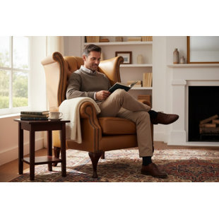 Upholstered Wingback Chair