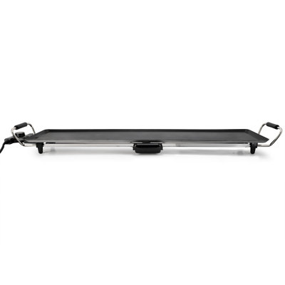 MegaChef 35.43 Inch Electric Grill with Drip Tray and Non-Stick Coating