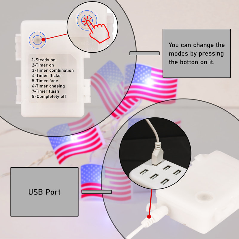 30 - Bulb 10'' LED Novelty String Light