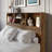Pomona Queen Bookcase Headboard with Charging Station & Storage-754151845-754151849
