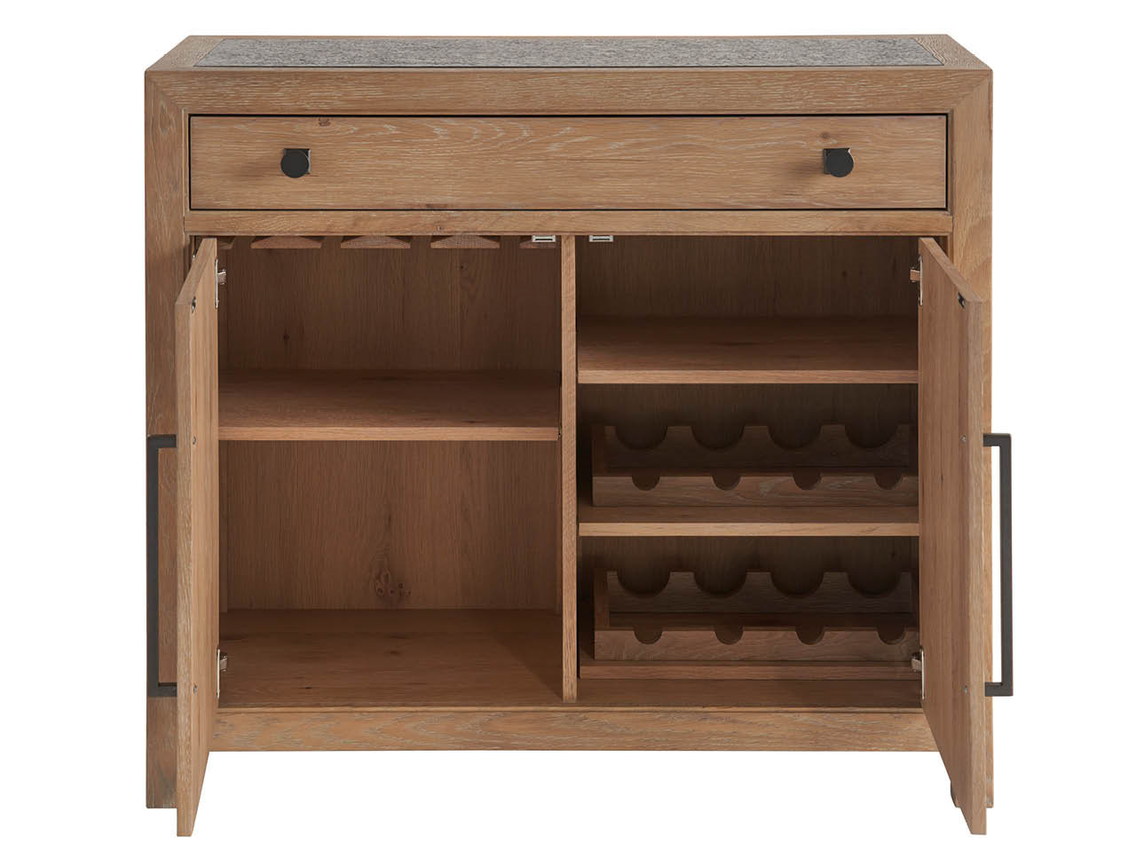 Hayes Bar Cabinet, Tan