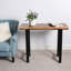 Solid Wood Top Console Table-2119971354