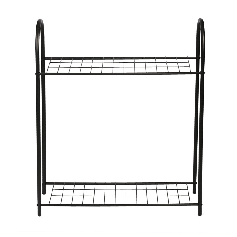 Support pour plante de jardinière 2 niveaux