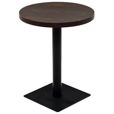 Vowell Round Metal Base Dining Table