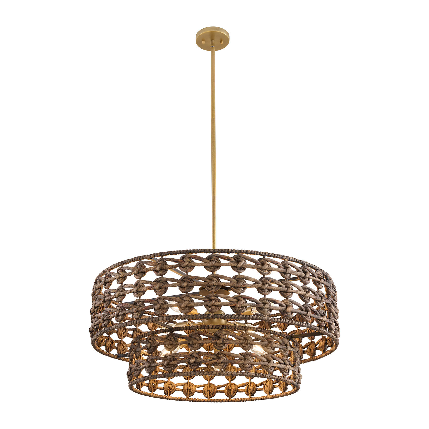 Breegan Jane by Breegan Jane x Savoy Silencio 7-Light Pendant in ...