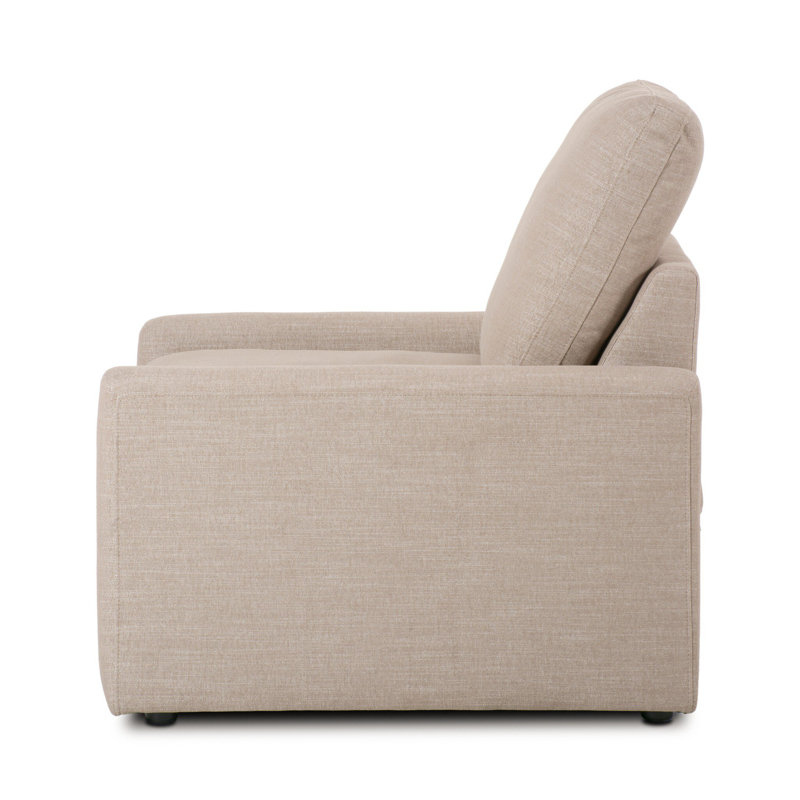 Tillery Recliner, Polyester Blend, Crypton Nomad Snow