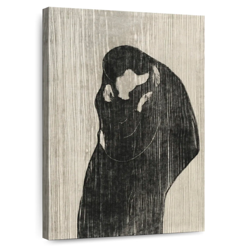 Hardie The Kiss IV 1902, H 12 po x l 8 po