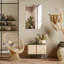 Self-Adhesive Mirror Tiles Stickers Mirror For Wall Set of 6 Pcs-1255056745