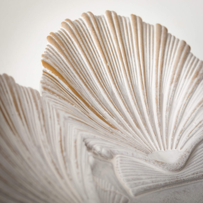 Sullivans Shell Bowl 3.75"H; Cream