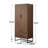Wpfurniture Armoire 73" Tall, Melamine finish, New Design With Metal Base  -106491018