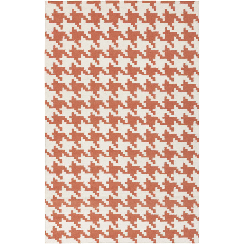 Araliya Wool Geometric Indoor Rug, Rectangle 3'6" x 5'6"
