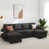 Gray Linen Blend selected
