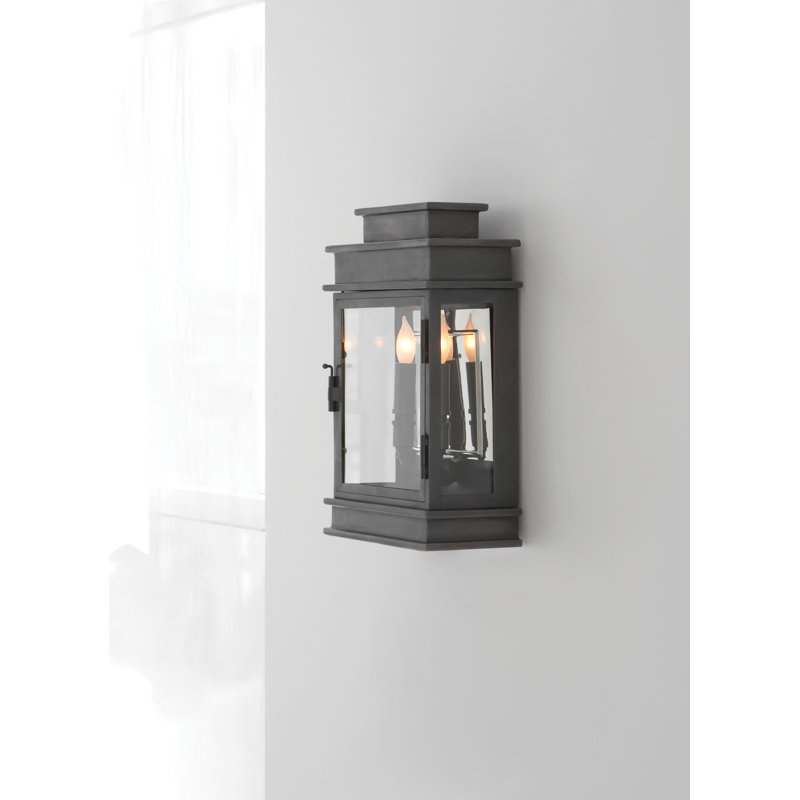 Chapman & Myers Linear Lantern Short, Bronze