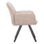 Chaises de salle à manger pivotantes Sieve (lot de 2) beiges