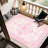 5x7 Bohemian Area Rug for Living Room, Pink Low Pile Throw Rugs with Rubber Backing, Performance Rug for Bedroom, Dining Room, Modern Rug for Home Decor, Washable Indoor Outdoor Rugs, Ideal For High Traffic Areas-121886359-117627828
