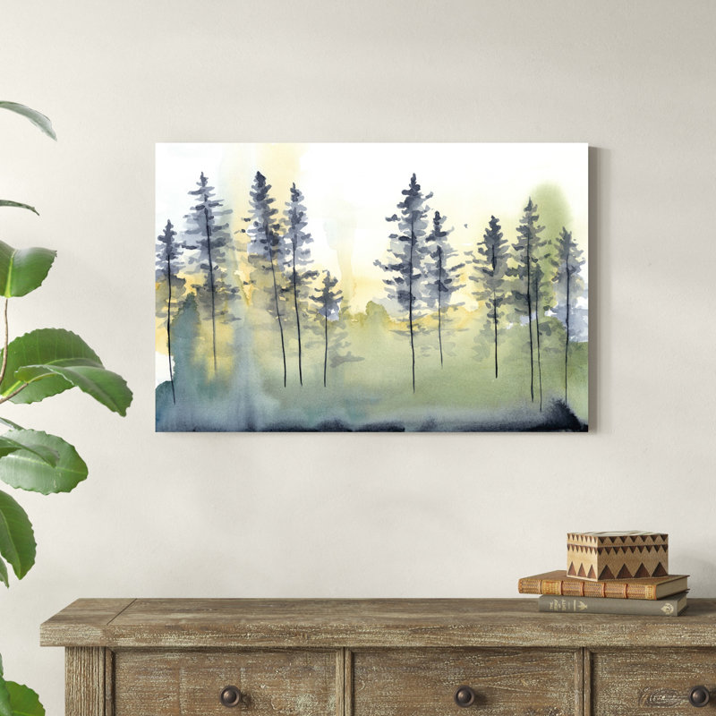 Forêt d'ombre II, H 24 po x l 36 po x P 1 po