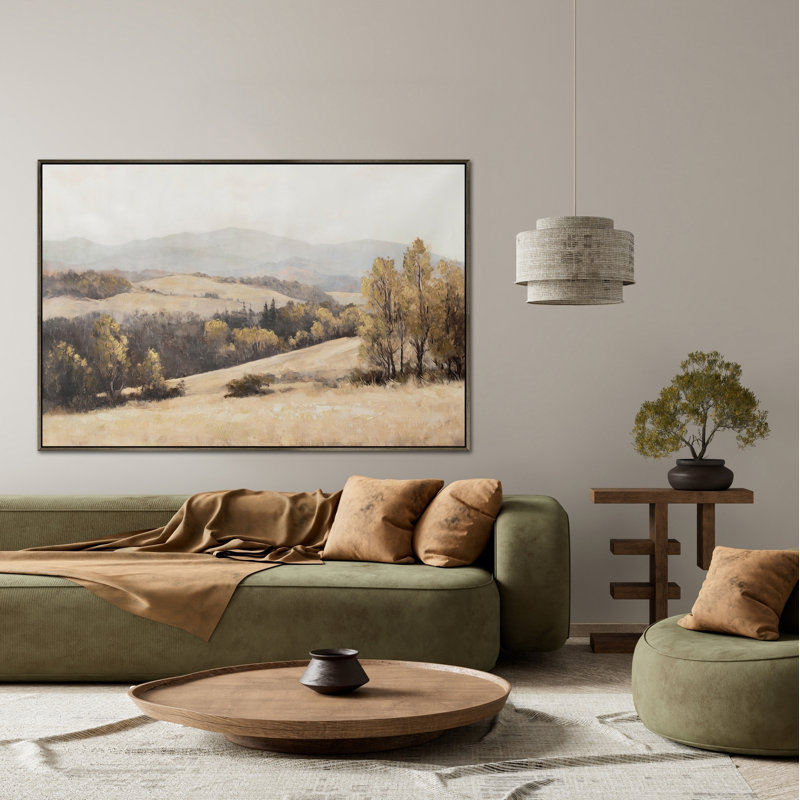Art mural sur toile Golden Valley