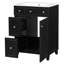 Meuble-lavabo de 24 pouces - Lavabo en céramique et construction moderne de qualité-739713007