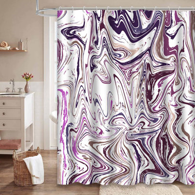 Rideau de douche Marble
