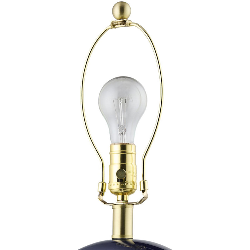 Henock Table Lamp, Navy