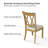 Amoz 5-Piece Wood Pedestal Dining Set