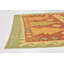 Tapis de zone en laine noué la 3 pi 3 po x 5 pi one-of-kind main Elland
