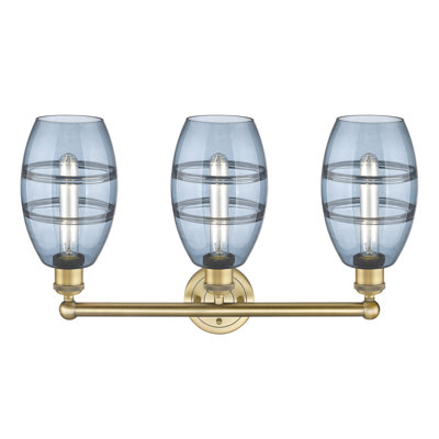 Éclairage pour meuble-lavabo à 3 lumières à intensité variable Kusham