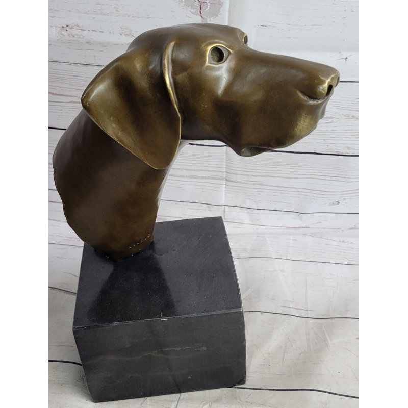 Figurine de statue de Weimaran Vizsla