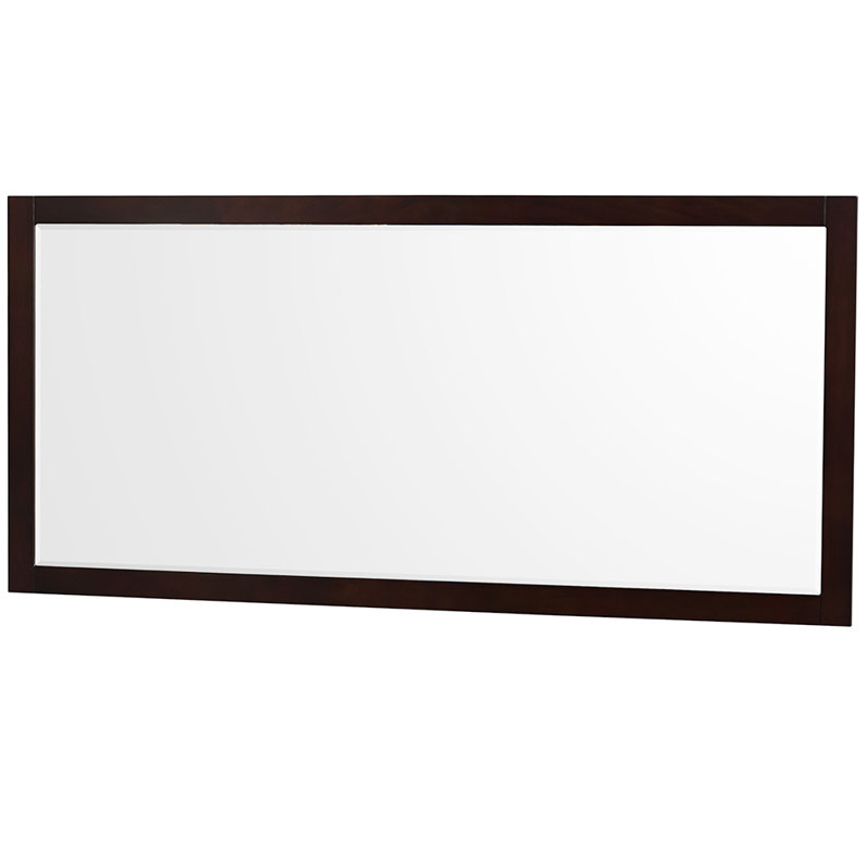 Sheffield 80" Freestanding Double Bathroom Vanity with Quartz Top with 70" Mirror, Giotto Quartz, Brown
