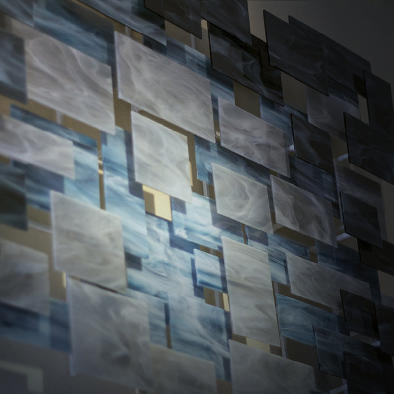 Arctic Handmade Wall Decor, 44" H x 71" W x 4" D