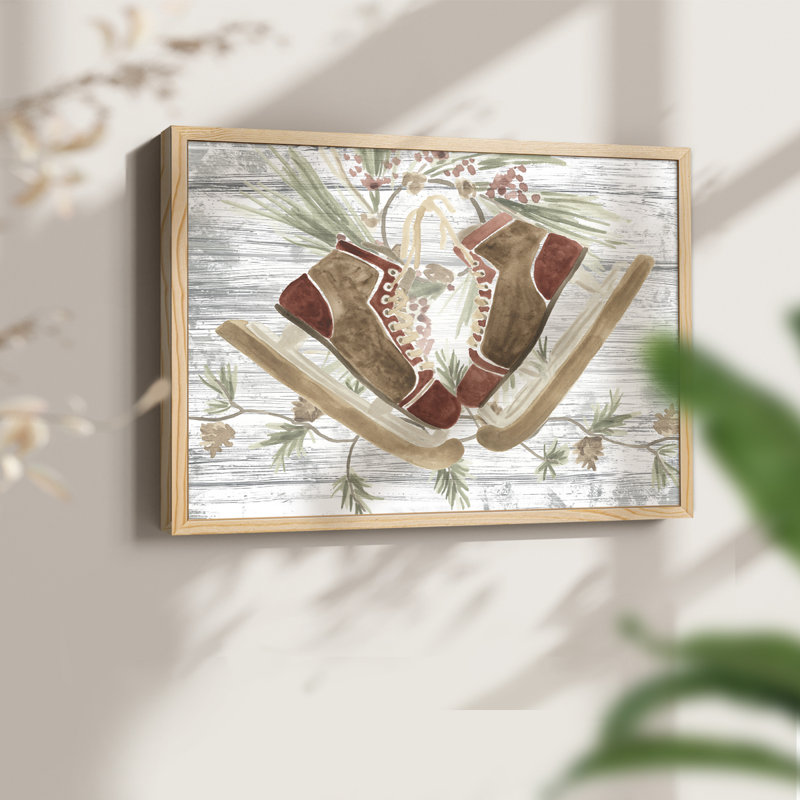Pinecone Lodge Collection A - Reproduction encadrée - Restickable, Naturel, H 16 po x l 20 po