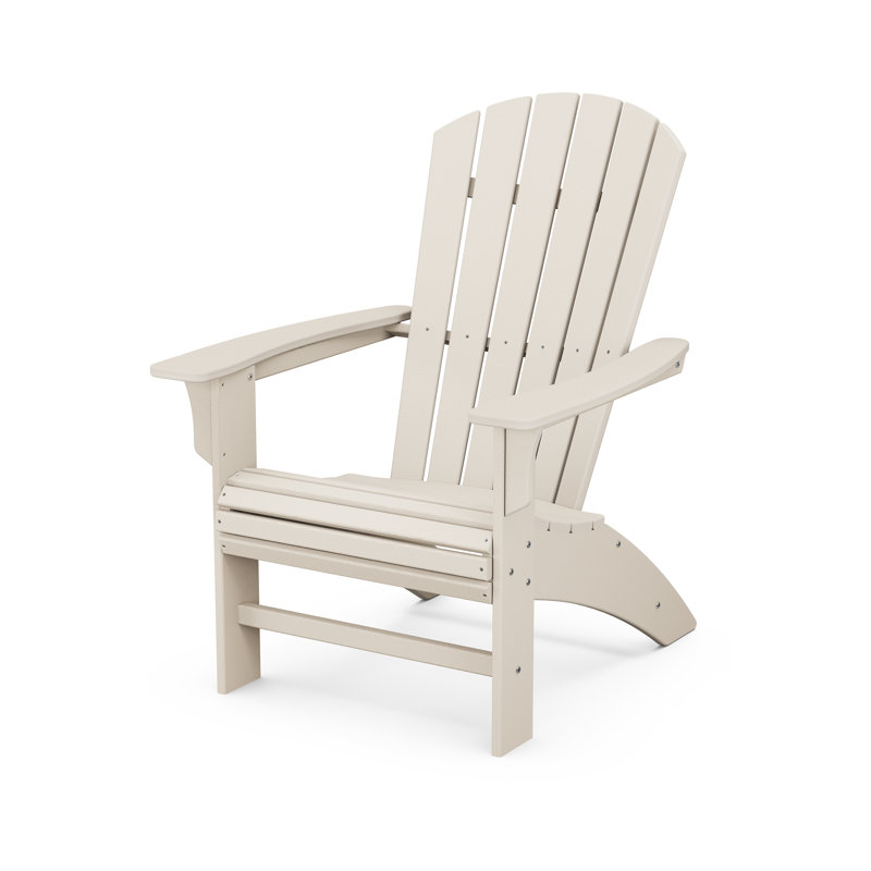 Chaise Adirondack POLYWOOD Yacht Club Curveback, Château de sable