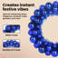 vidaXL Christmas Ball Wreathes 33 x 33 x 7 cm Polystyrene-141728126
