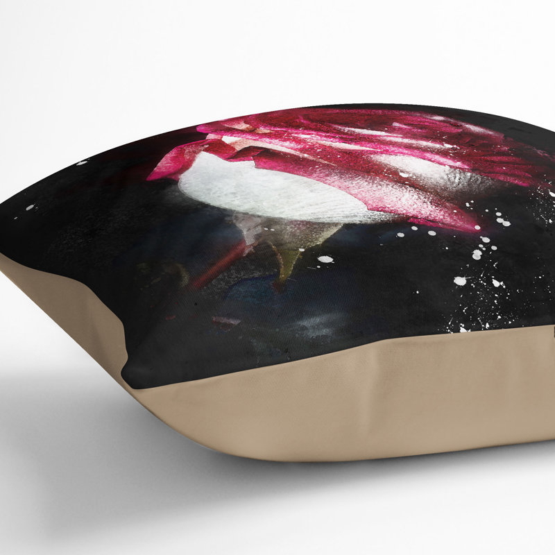 Square Throw Cushion, Stone, 40cm H x 40cm W x 15cm D