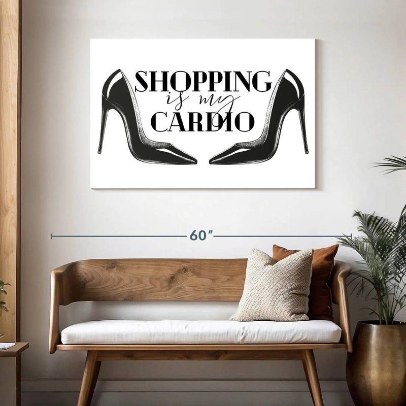 Shopping Cardio Typography