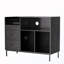 Armoire de rangement rabattable avec multiprise et 2 tiroirs-17730013