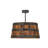 4 - Light Drum Chandelier